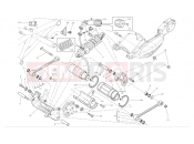 DUCATI 2012 Diavel AMG Rear suspension