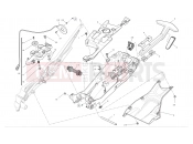 DUCATI 2012 Diavel AMG Rear subframe