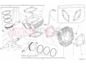 DUCATI 2018 Scrambler Full Throttle CYLINDERS - PISTONS