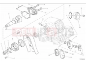 DUCATI 2018 Scrambler Full Throttle VERTICAL CYLINDER HEAD - TIMING