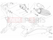 DUCATI 2018 Scrambler Desert Sled REAR SUSPENSION