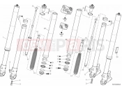 DUCATI 2018 Scrambler Desert Sled FRONT FORK
