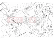 DUCATI 2018 Scrambler Desert Sled EXHAUST SYSTEM