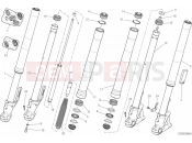 DUCATI 2019 Scrambler Cafe Racer FRONT FORK