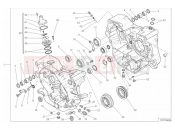 DUCATI 2018 Scrambler Icon COMPLETE HALF-CRANKCASES PAIR