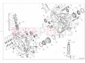 DUCATI 2017 Multistrada 1200 S Touring HALF-CRANKCASES PAIR 1