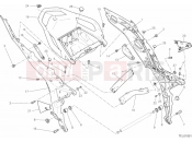 DUCATI 2017 Multistrada 1200 S Touring REAR FRAME COMP.