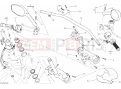 DUCATI 2017 Multistrada 1200 S Touring HANDLEBAR