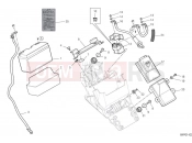 DUCATI 2022 Monster Battery holder