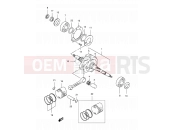 6 - CRANKSHAFT - Suzuki AN150 X (1999)