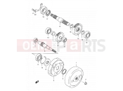 16 - TRANSMISSION (2) - Suzuki AN150 X (1999)