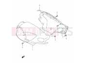 38 - HANDLE COVER - Suzuki AN150 X (1999)