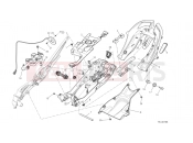 DUCATI 2013 Diavel Strada REAR FRAME COMP.