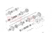 DUCATI 2013 Diavel Strada GEAR BOX