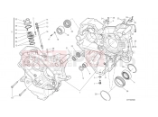 DUCATI 2013 Diavel Strada HALF-CRANKCASES PAIR