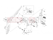 DUCATI 2013 Diavel Strada FOOTRESTS, LEFT