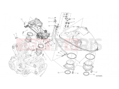 DUCATI 2014 Diavel THROTTLE BODY