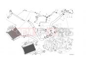 DUCATI 2014 Diavel COOLING CIRCUIT
