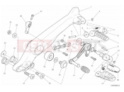 DUCATI Scrambler 1100 FOOTRESTS, LEFT