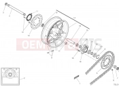 DUCATI Scrambler 1100 REAR WHEEL