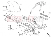DUCATI 1997 Monster 400 SWING ARM » SWING ARM