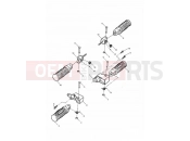 Triumph 2002 THUNDERBIRD Footrests & Mountings