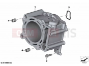BMW Motorrad BMW 2018 C-Models C 400 X (0C09, 0C19) Cylinder | Cylinder