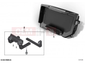 BMW Motorrad BMW 2018 C-Models C 400 X (0C09, 0C19) Set ConnectedRide Cradle | Set ConnectedRide Cradle