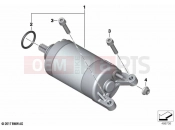 BMW Motorrad BMW 2018 C-Models C 400 X (0C09, 0C19) Starter | Starter