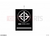 BMW Motorrad BMW 2018 C-Models C 400 X (0C09, 0C19) Label 