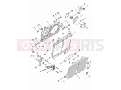 Triumph 2023 Rocket 3 R Radiator, fan & thermostat