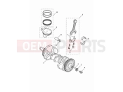 Triumph 2023 Rocket 3 R Crankshaft, connecting rods & pistons