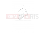 Screen, Short, Painted - Triumph Scrambler 900 2024