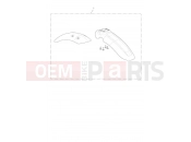 High Mudguard Kit, Painted - Triumph Scrambler 900 2024