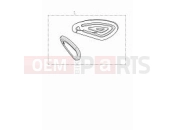 TRIUMPH Rocket 3 GT Rubber knee pads