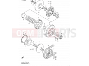 SUZUKI AN400A L1 (2011) Burgman 400 (E19, E24) 26 - TRANSMISSION (1)