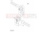 SUZUKI AN400A L1 (2011) Burgman 400 (E19, E24) 66 - HANDLE SWITCH (AN400ZAL1 E51)