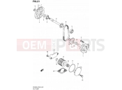 SUZUKI AN400A L2 (2012) Burgman 400 (E19, E24) 21 - OIL PUMP