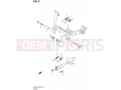 SUZUKI AN400A L2 (2012) Burgman 400 (E19, E24) 71 - STAND