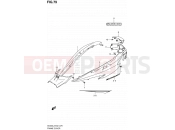 SUZUKI AN400A L2 (2012) Burgman 400 (E19, E24) 79 - FRAME COVER (AN400L2 E02)