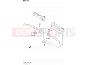 SUZUKI AN400A L2 (2012) Burgman 400 (E19, E24) 121 - HANDLE LEVER (AN400AL2 E19)