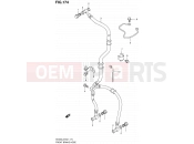 SUZUKI AN400A L2 (2012) Burgman 400 (E19, E24) 174 - FRONT BRAKE HOSE (AN400L2 E19)