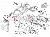DUCATI 1997 Superbike 916 REAR FRAME DM003097&GT; » FRAME