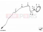 BMW Motorrad BMW 2019 C models C 400 GT (0C06, 0C16) Rotational-speed sensor, rear | Rotational-speed sensor, rear