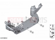 BMW Motorrad BMW 2019 C models C 400 GT (0C06, 0C16) Footboard support | Footboard support