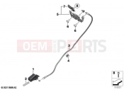 BMW Motorrad BMW 2019 C models C 400 GT (0C06, 0C16) Luggage compartment lock | Luggage compartment lock