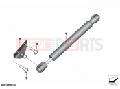 BMW Motorrad BMW 2019 C models C 400 GT (0C06, 0C16) Gas pressurized spring | Gas pressurized spring
