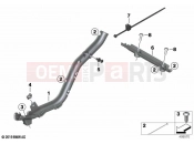 BMW Motorrad BMW 2019 C models C 400 GT (0C06, 0C16) Cable duct | Cable duct