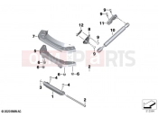 BMW Motorrad BMW 2019 C models C 400 GT (0C06, 0C16) Seat bench locking system 2 | Seat bench locking system 2