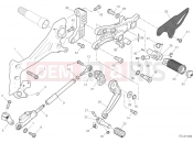 DUCATI 2021 Panigale V4 SP Footrests Left